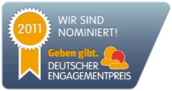 Nominierung f&uuml;r den Deutschen Engagementpreis 2011